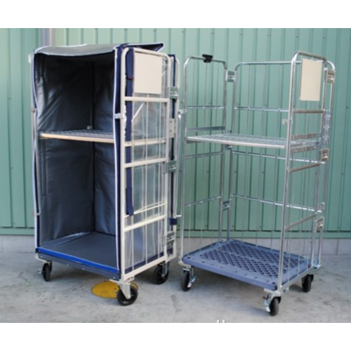 Logistics Warehouse Hand Push Curlever Trolley